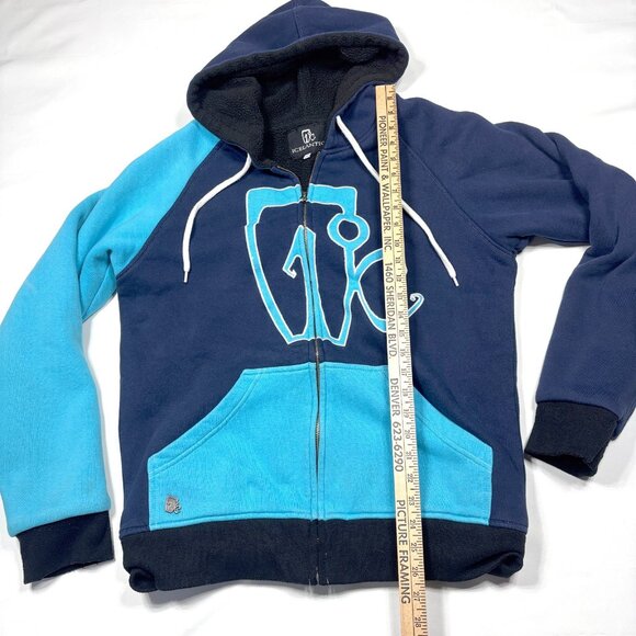 Icelantic Colorado Blue Fleece-Lined Heavyweight Full-Zip Hoodie Jacket Mens L - Picture 11 of 13
